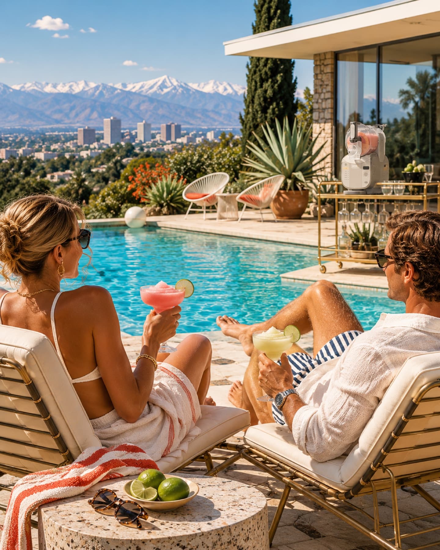 Poolside, the good life